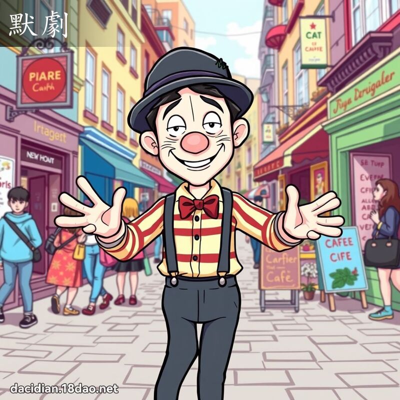 默劇 - 國語大辭典配圖