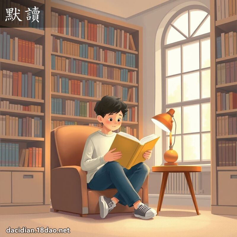 默讀 - 國語大辭典配圖