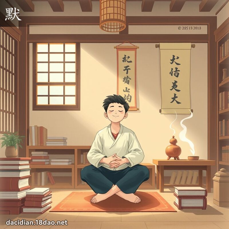 默 - 國語大辭典配圖