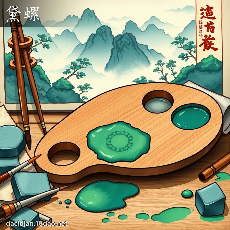 黛螺 - 国语大辞典配图