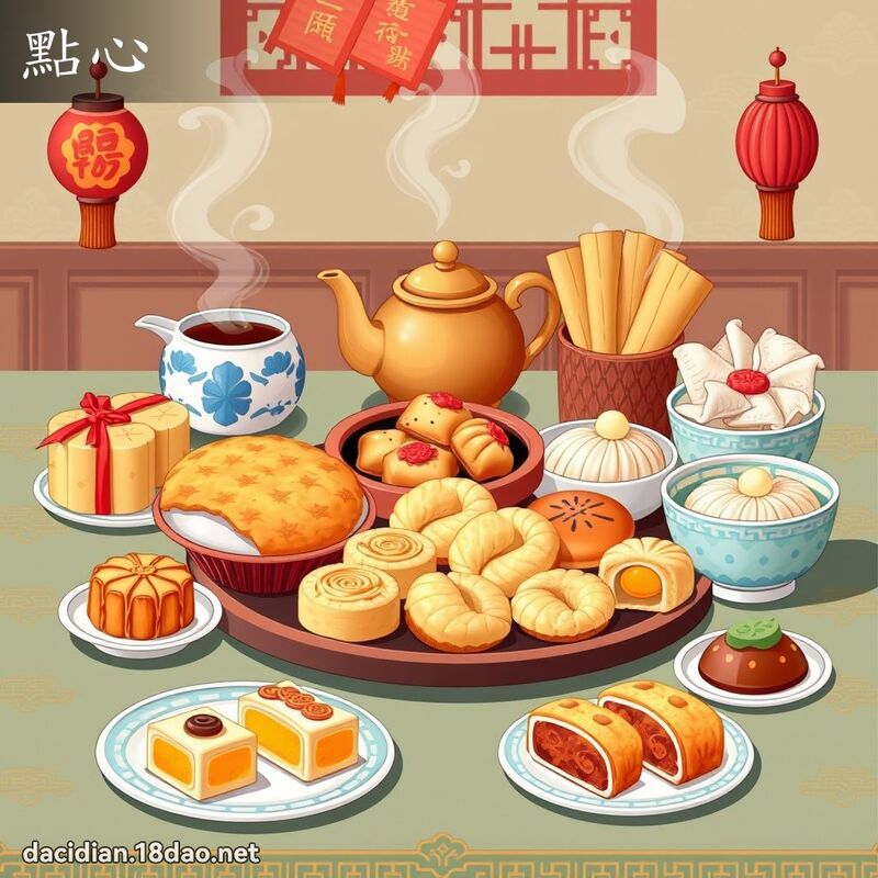 點心 - 國語大辭典配圖