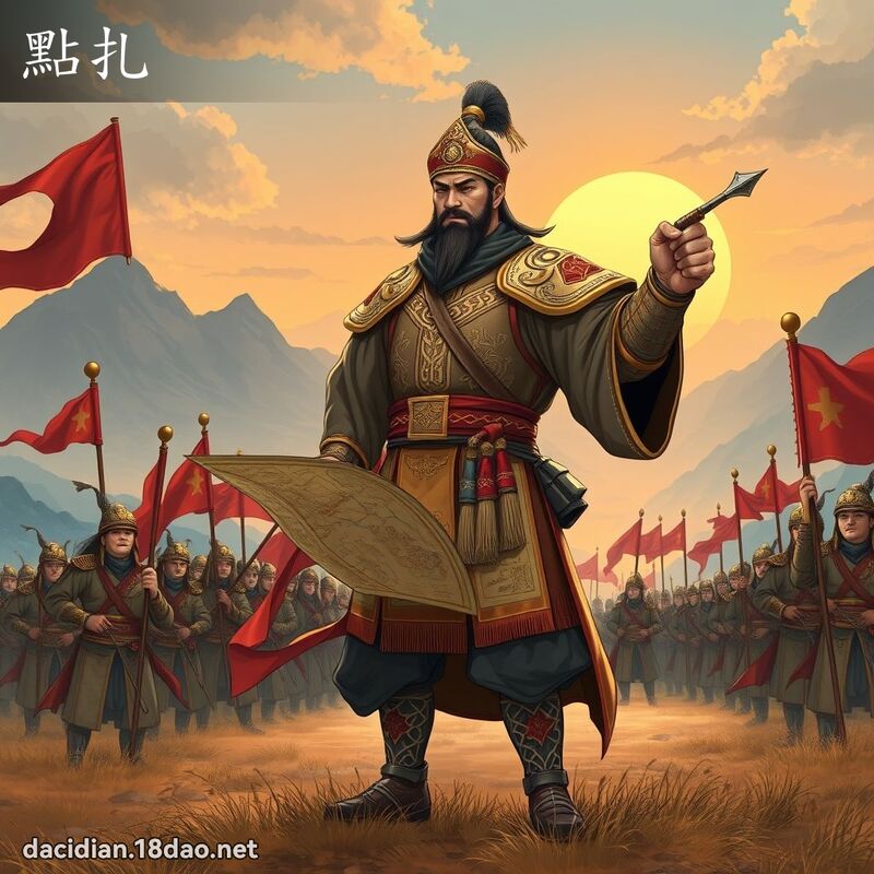 点扎 - 国语大辞典配图
