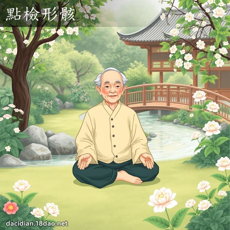 點檢形骸 - 國語大辭典配圖