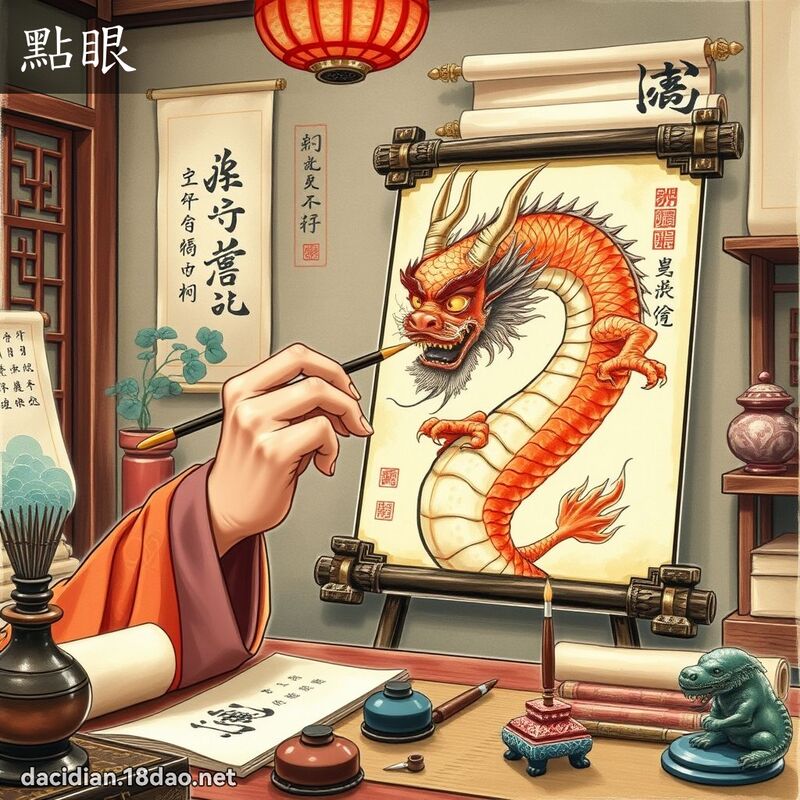 点眼 - 国语大辞典配图