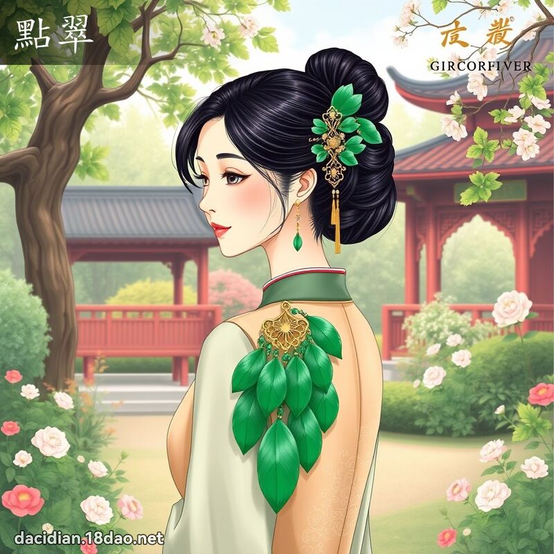 點翠 - 國語大辭典配圖
