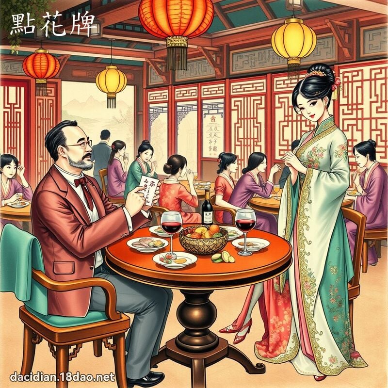 點花牌 - 國語大辭典配圖