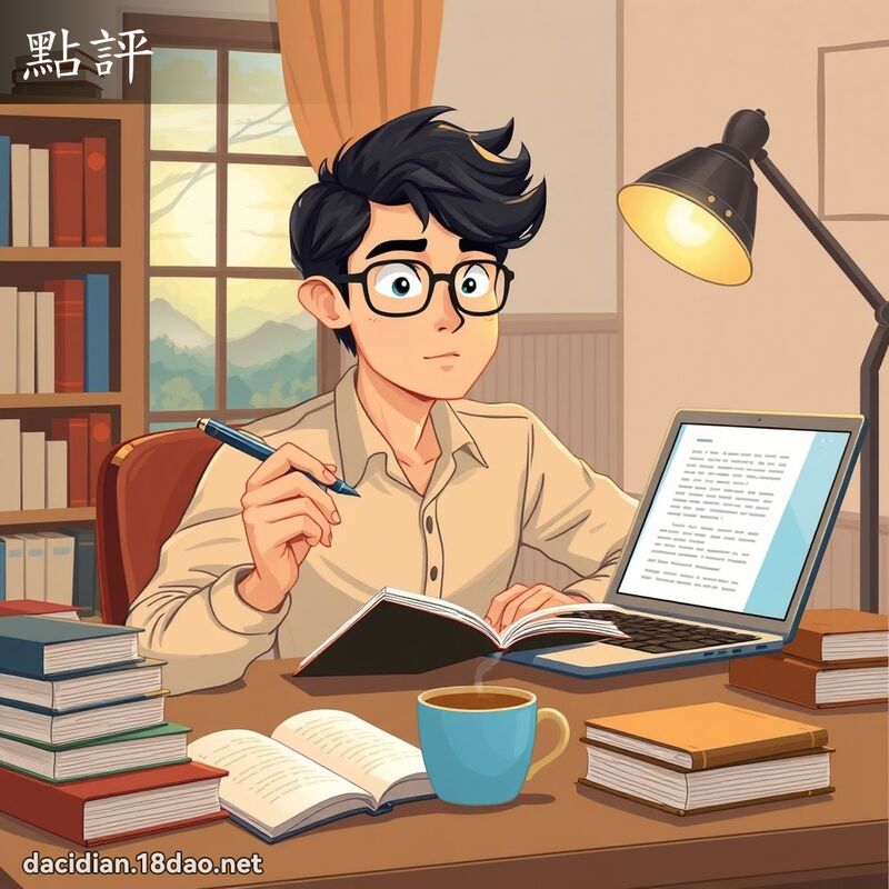 點評 - 國語大辭典配圖
