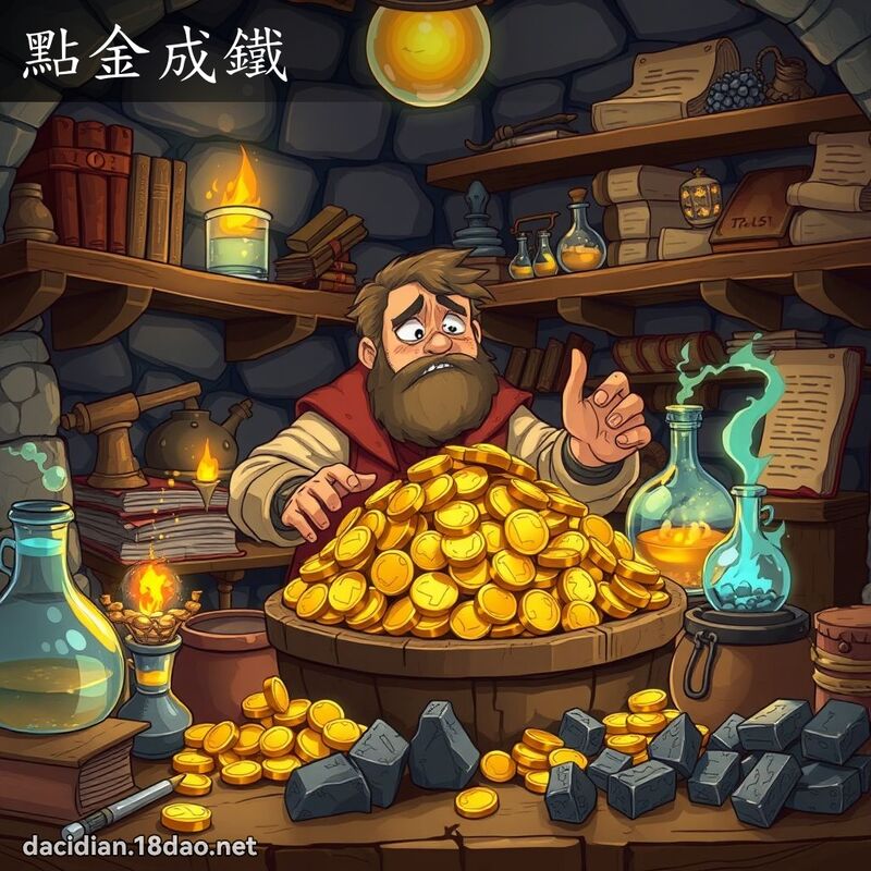 点金成铁 - 国语大辞典配图