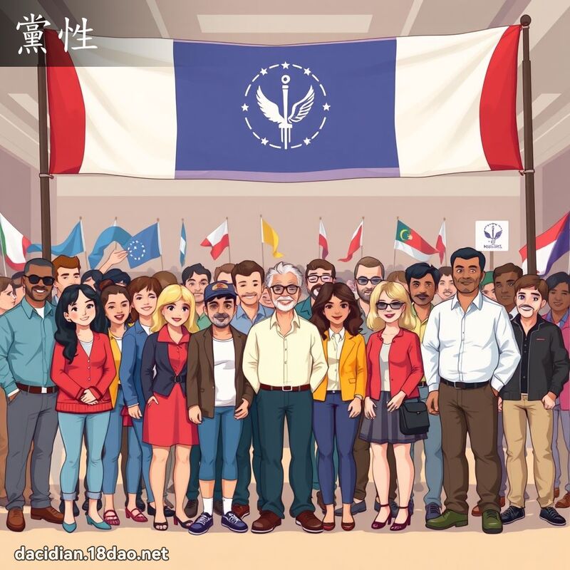 党性 - 国语大辞典配图