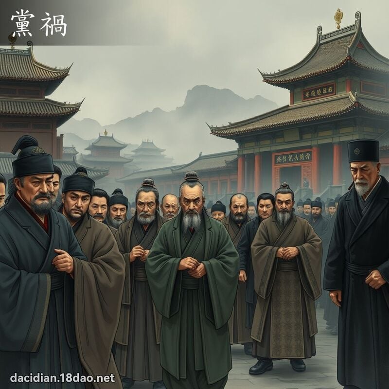 黨禍 - 國語大辭典配圖