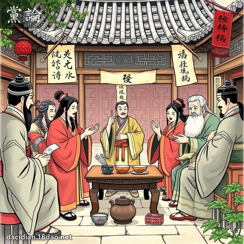党论 - 国语大辞典配图