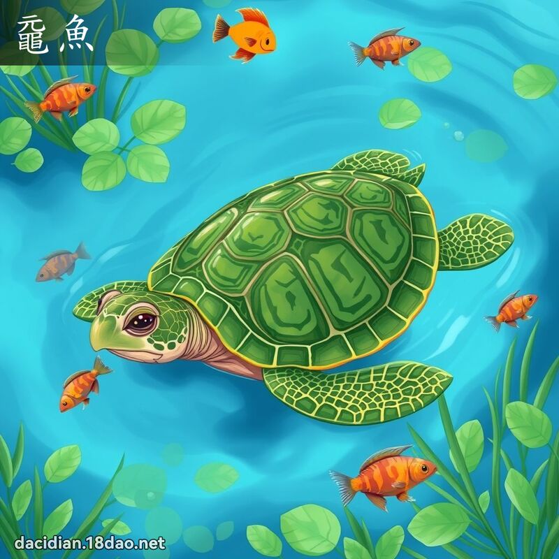 黿魚 - 國語大辭典配圖