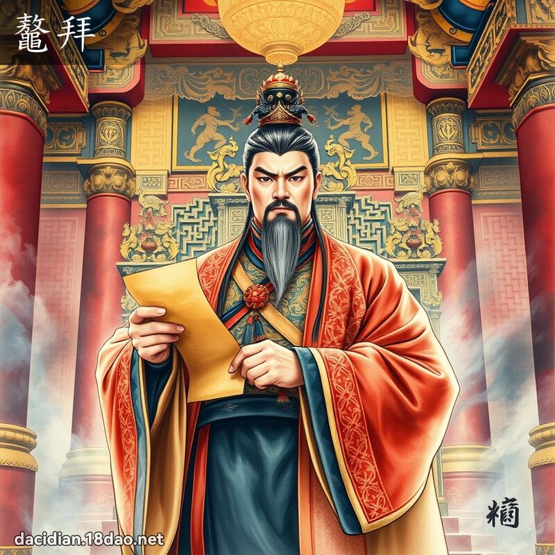 鼇拜 - 国语大辞典配图