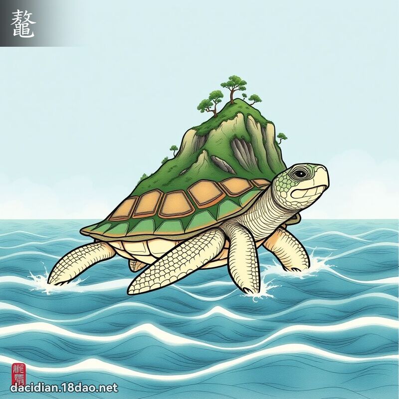 鼇 - 国语大辞典配图