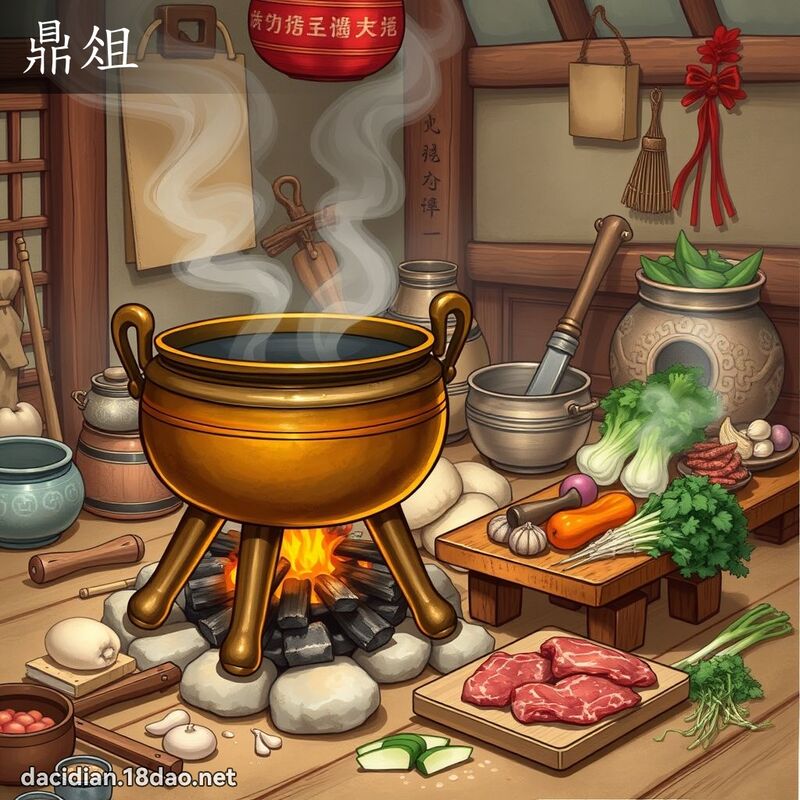 鼎俎 - 国语大辞典配图