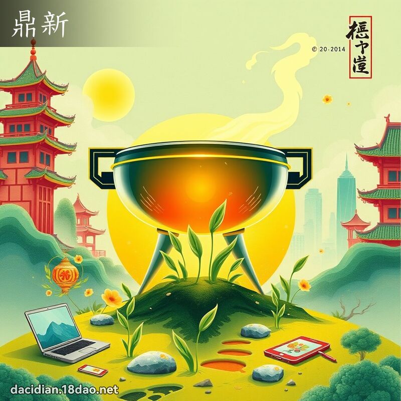 鼎新 - 國語大辭典配圖