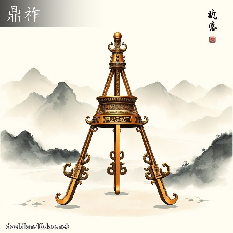 鼎祚 - 國語大辭典配圖