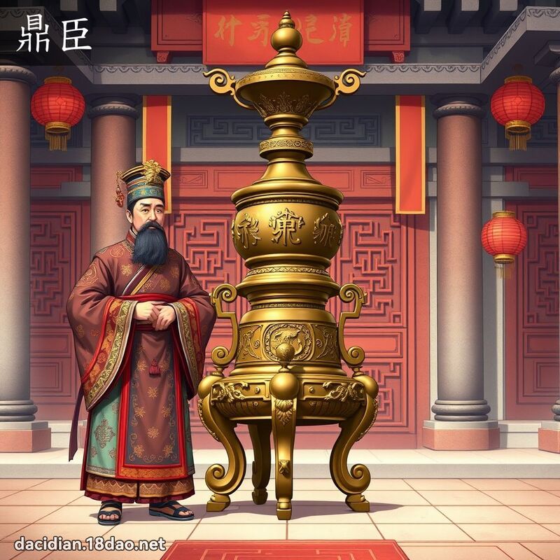 鼎臣 - 国语大辞典配图