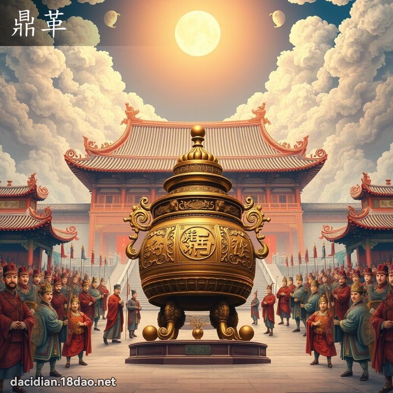 鼎革 - 国语大辞典配图