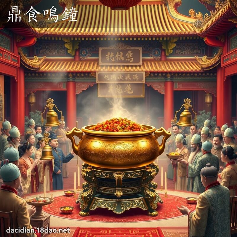 鼎食鸣钟 - 国语大辞典配图