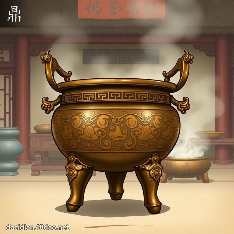鼎 - 國語大辭典配圖
