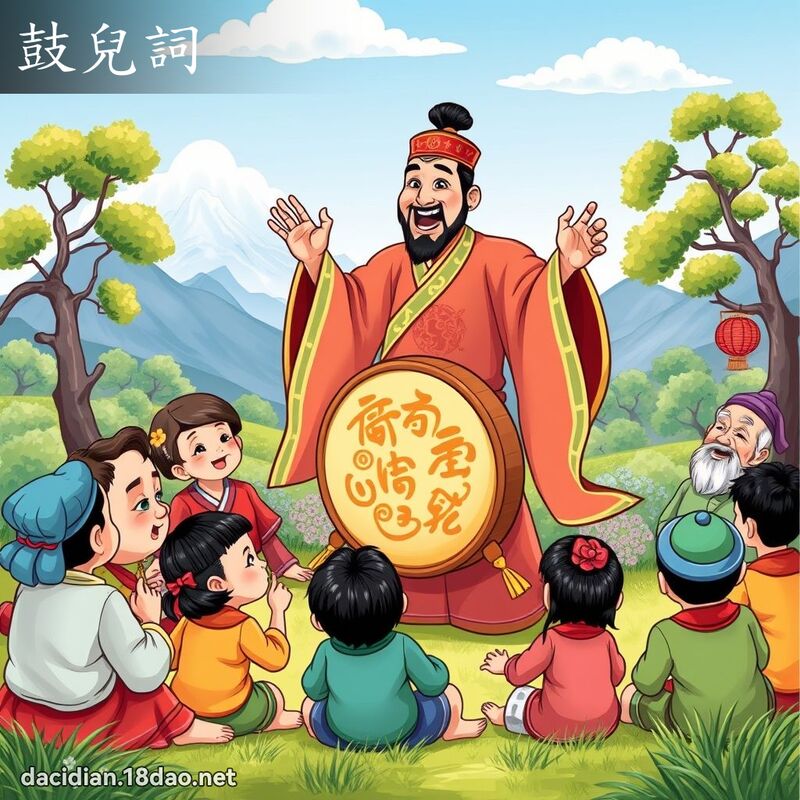 鼓儿词 - 国语大辞典配图
