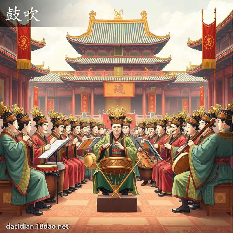 詞語: 鼓吹 (多意詞)