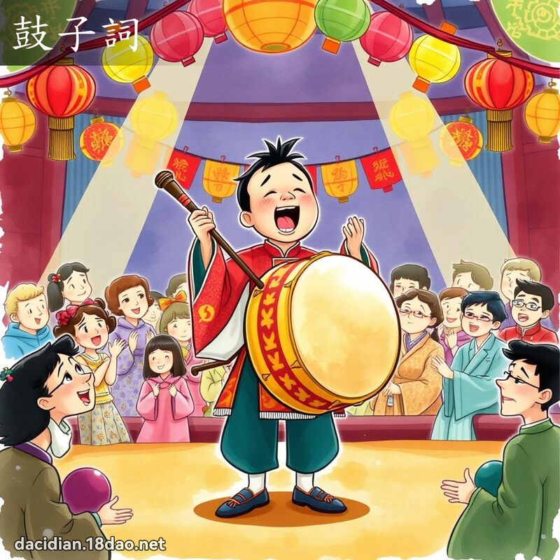 鼓子詞 - 國語大辭典配圖