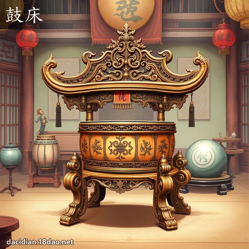 鼓床 - 國語大辭典配圖