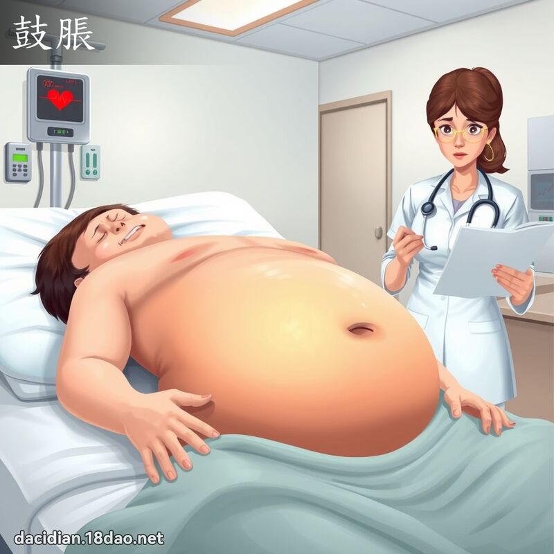 鼓胀 - 国语大辞典配图