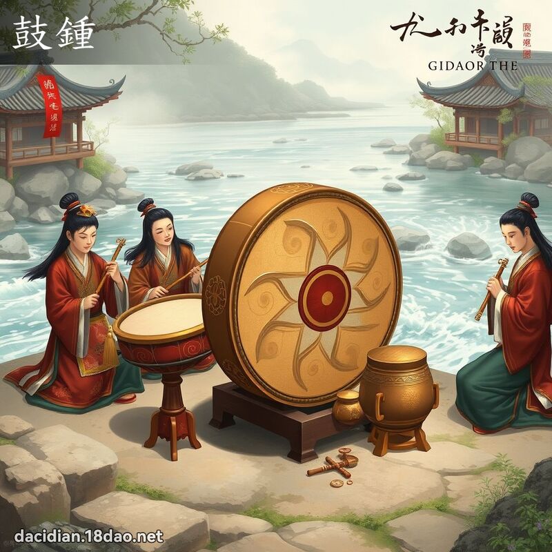 鼓鍾 - 国语大辞典配图