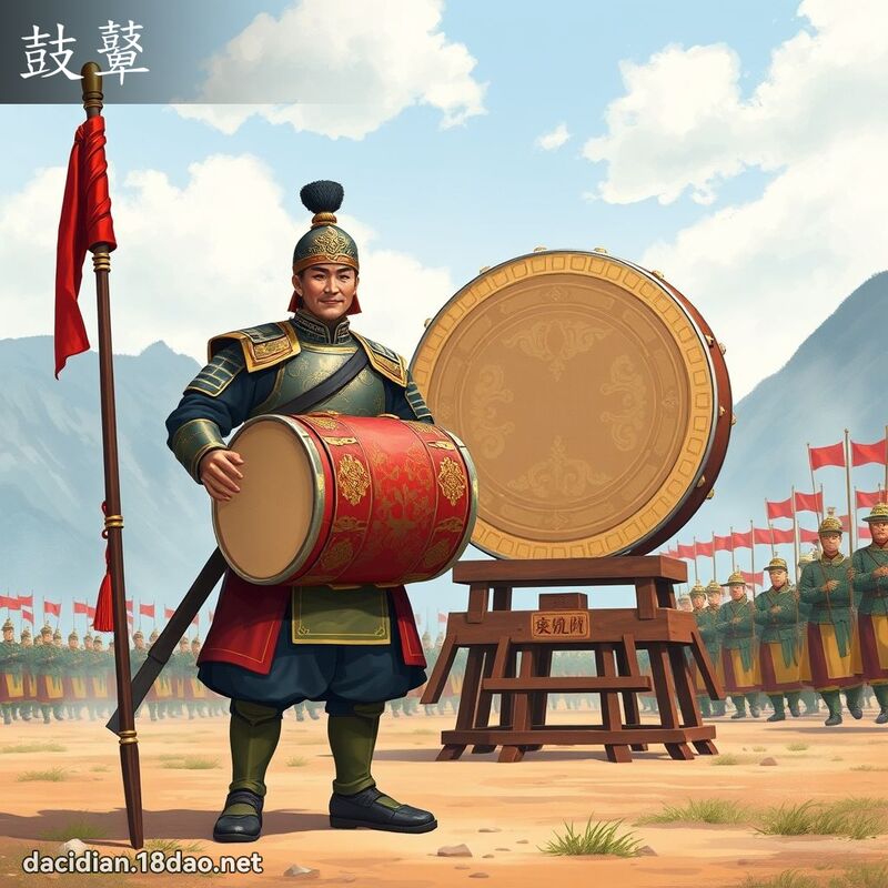 鼓鼙 - 国语大辞典配图