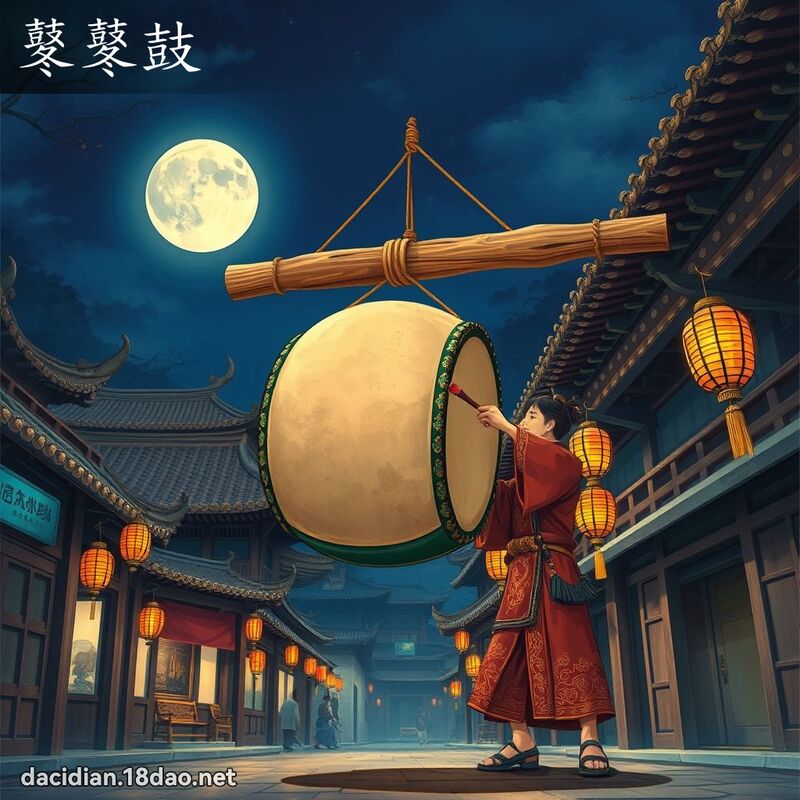鼕鼕鼓 - 国语大辞典配图