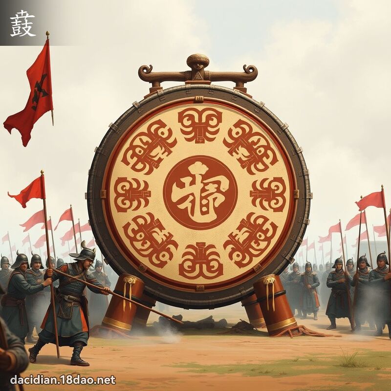 鼖 - 国语大辞典配图