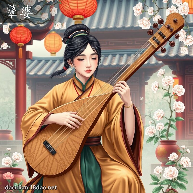鼙婆 - 國語大辭典配圖