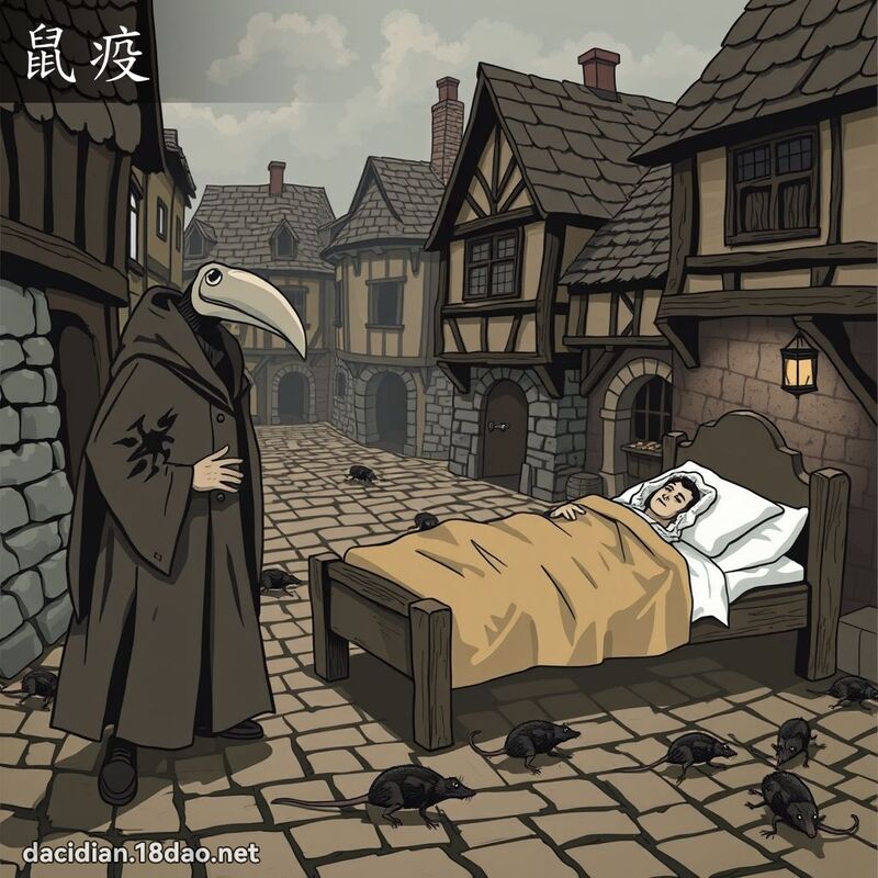 鼠疫 - 國語大辭典配圖