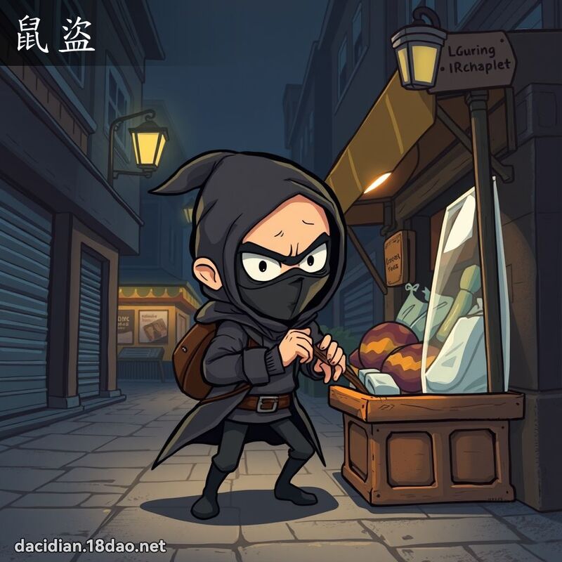 鼠盗 - 国语大辞典配图