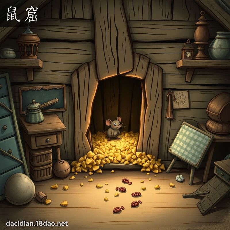 鼠窟 - 國語大辭典配圖
