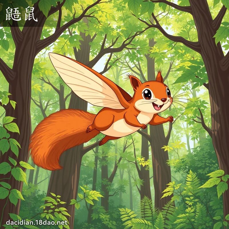 鼯鼠 - 國語大辭典配圖