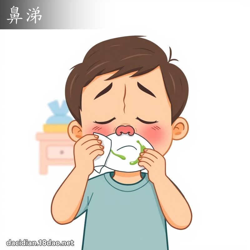 鼻涕 - 国语大辞典配图