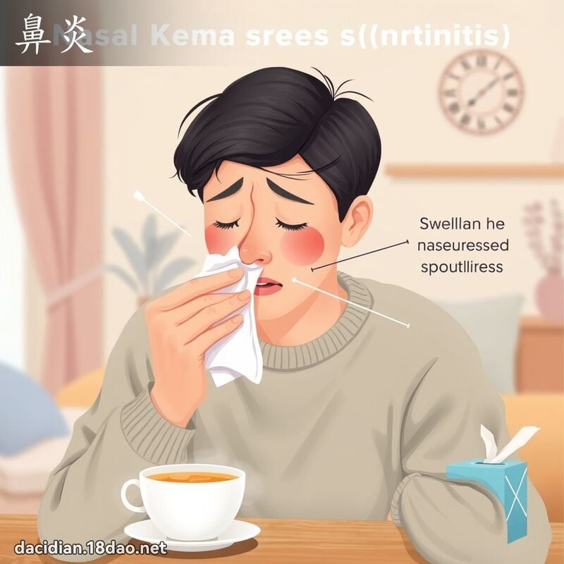 鼻炎 - 國語大辭典配圖