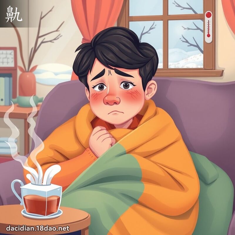 鼽 - 國語大辭典配圖