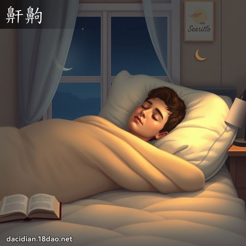 鼾齁 - 国语大辞典配图