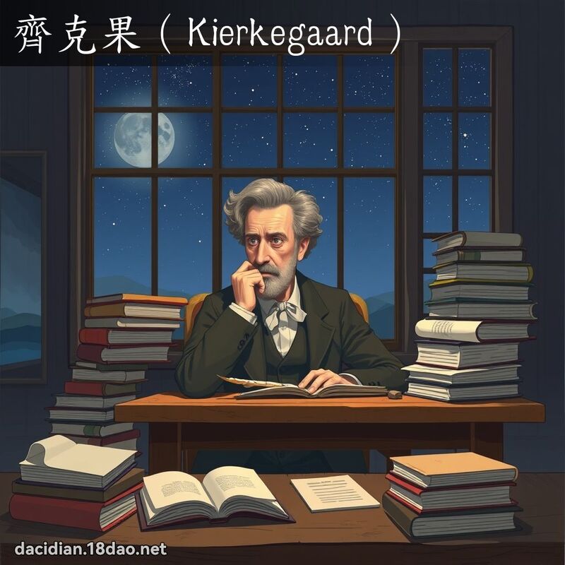 齊克果（Kierkegaard） - 國語大辭典配圖