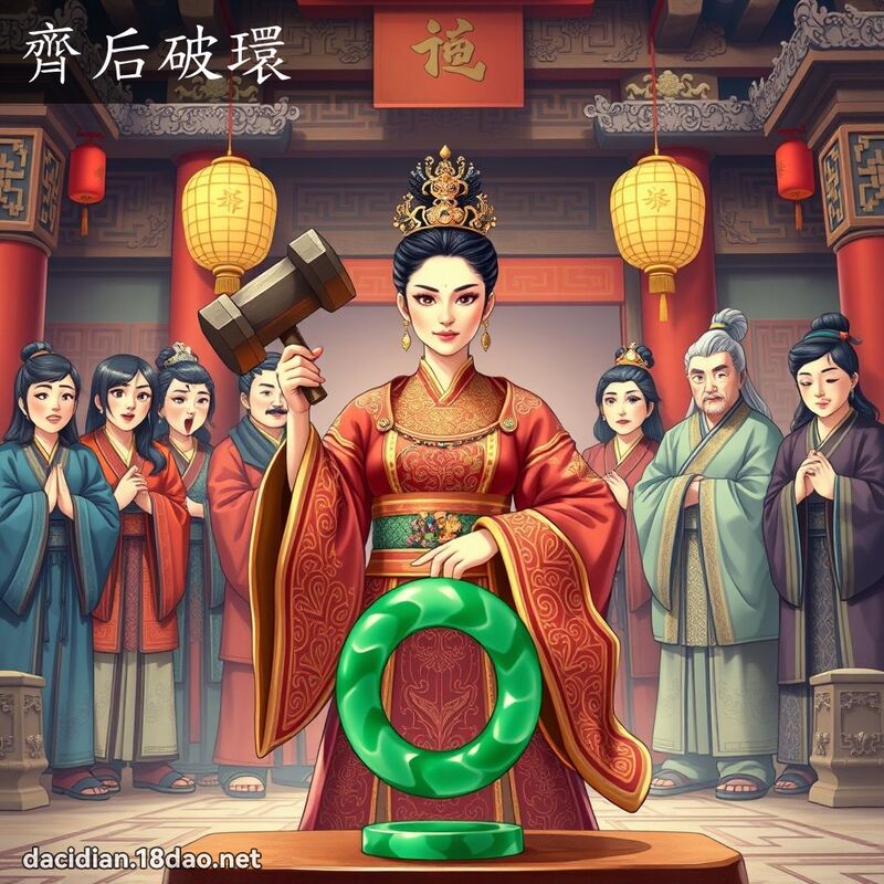 齊后破環 - 國語大辭典配圖