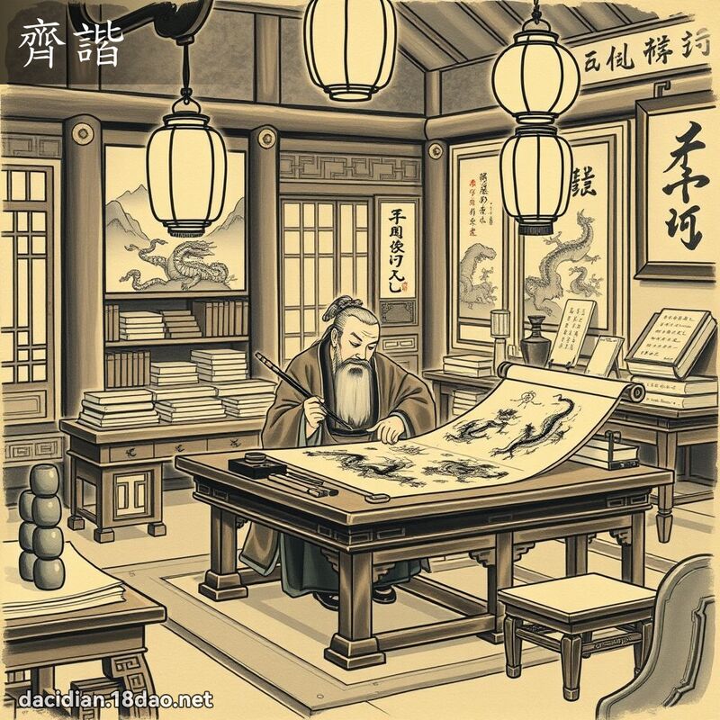 齊諧 - 國語大辭典配圖