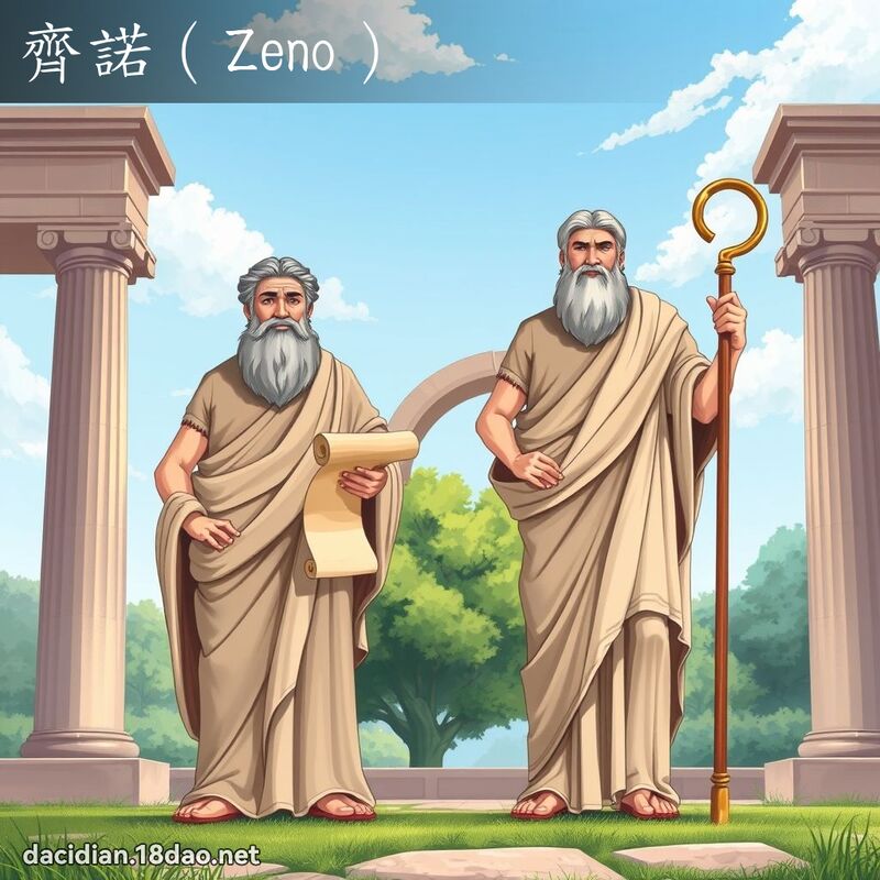 齊諾（Zeno） - 國語大辭典配圖