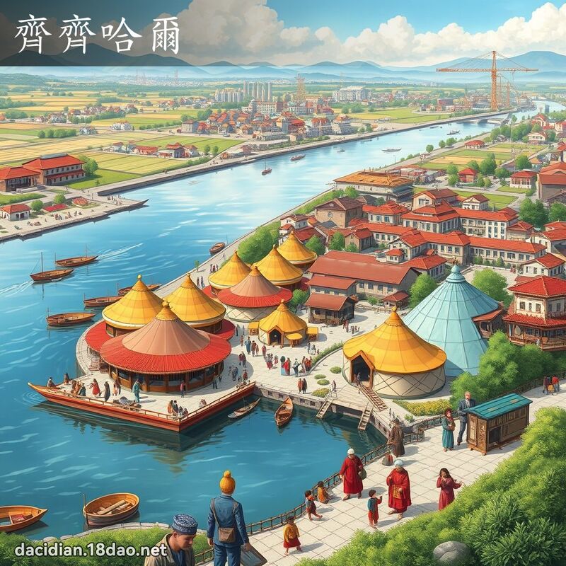 齐齐哈尔 - 国语大辞典配图