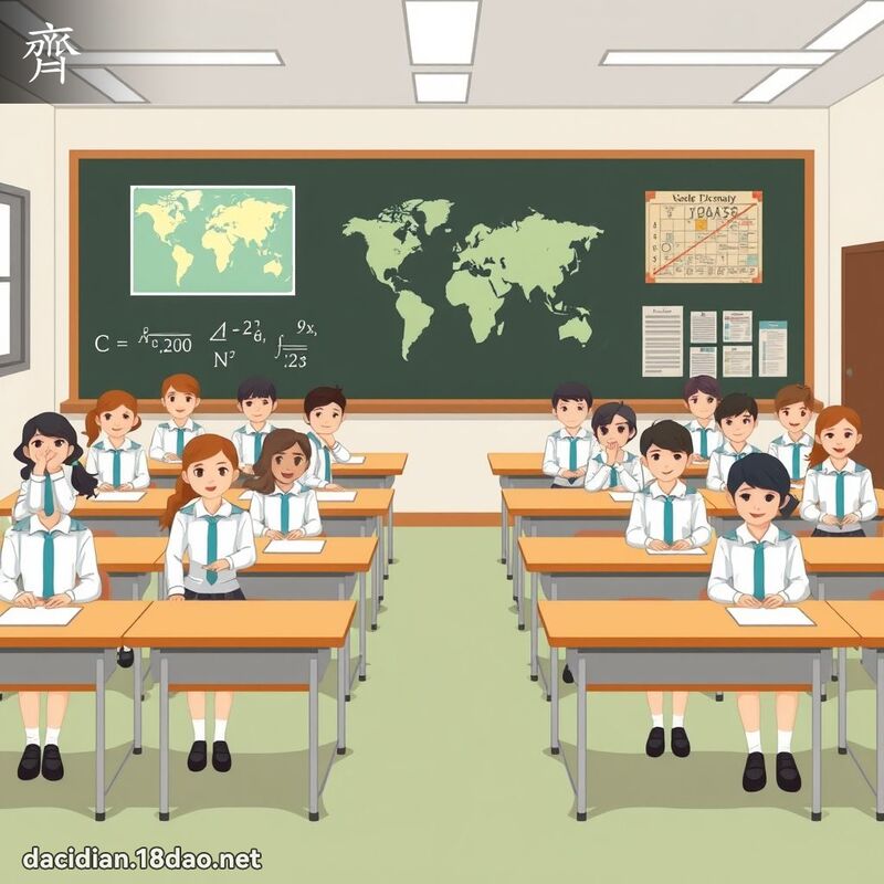 漢字: 齊 (多音字)