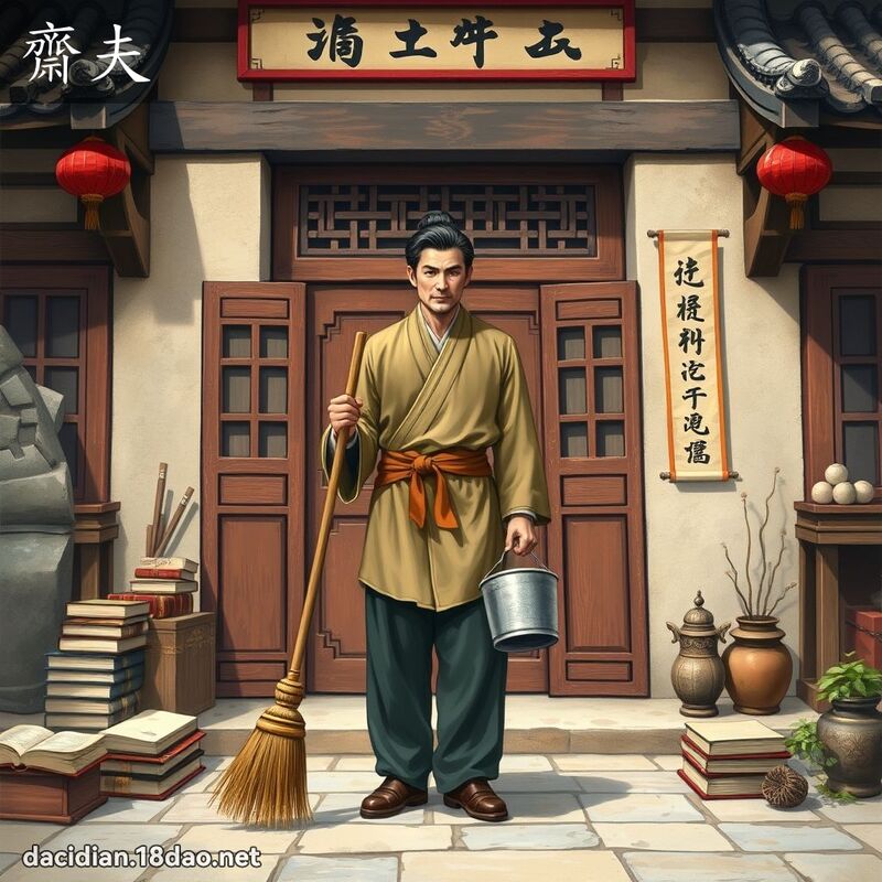 斋夫 - 国语大辞典配图